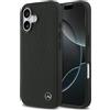 CG MOBILE Mercedes - Custodia in pelle grande foglia di alloro compatibile con MagSafe per iPhone 17 (nero)