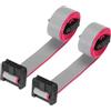 QUARKZMAN 2Pz Cavo a Nastro Piatto Flessibile Passo 2mm L30cm W10mm 10pin | FC a FC, Grigio, Cavo a nastro piatto flessibile Connettore IDC, Filo per Computer, display Led, Dvd, Stampante