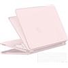 NPUOLS Custodia per MacBook Neo 13 Pollici 2026 A18 Pro, Rosa Opaco | Cover Rigida Ultra Sottile per Mac Neo 13 Pollici Modello A3404, con Protezione Tastiera Sottile TPU Versione UE