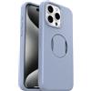 OtterBox Cover OtterGrip Symmetry per iPhone 15 Pro Max con MagSafe, resistente a shock e cadute, con grip integrato, testata 3x norme MIL-STD 810G, Blu