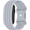 GIOPUEY Cinturini Compatibile con Garmin CIRQA Band, Morbido Silicone Cinturino [Resistente all'Usura] [Traspirante] - B-Gray