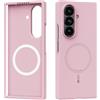 GIOPUEY Cover Magnetica per Samsung Galaxy Z Fold 8 Ultra, Compatibile con MagSafe, Materiale PC Rigido Custodia, Comodo e Liscio al Tatto Case - Pink