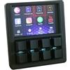 EezBotFun Macropad a 8 tasti con display LCD da 3,5 pollici, tasti meccanici sostituibili a caldo, 5 profili (nero)
