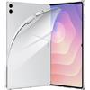 Anoowkoa Cover per Samsung Galaxy Tab S12 Ultra Custodia Trasparente | Ultra Sottile Morbido TPU Trasparente Silicone Antiurto Protettiva Case Custodia con Assorbimento degli Urti e Anti-Graffio