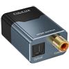 Cubilux Adattatore audio SPDIF da USB a ottico e coassiale | Uscite SPDIF ottica e coassiale per audio stereo o passaggio 5.1, con connettori USB C e USB A
