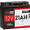 LANGZEIT Batterien LANGZEIT batteria al piombo 12V 21Ah GEL ricaricabili sostituito 18Ah 20Ah