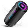 TIMU Cassa Bluetooth Portatile 25W con Bassi Potenti | Bluetooth 5.4, 2 Modalità EQ, Impermeabile IPX7, TWS, 24 Ore di Riproduzione, Luci RGB, AUX/TF