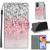 KENHONER Custodia per Xiaomi Redmi Note 11 Pro 4G/5G, rosa | Portafoglio Pelle PU, Magnetica, Resistente Agli Urti, Scomparto Carte Credito, Pieghevole, Flip Libro, Motivo