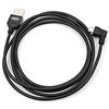 System-S Cavo Micro USB Cavo Dati Cavo di Ricarica con connettore a 90 ° angolato a Destra di 90 Gradi 140 cm