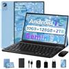 SUAAT Tablet Android 15 30 GB RAM + 128 GB ROM + 2 TB Gemini AI Octa Core-Blu | 10,1 pollici, Widevine L1, 8000 mAh, BT 5.0, GPS, GMS, Tablet PC Include mouse, tastiera e custodia protettiva