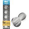 ABSINA batteria a bottone CR2354 al litio 3 V - CR 2354 | Confezione da 5 pile CR 2354 al litio 3 V anti-perdita e lunga durata - Per fotocamera, flash e altro