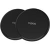 Rapoo CARGADOR INALÁMBRICO RAPOO XC105 2-PACK QI NEGRO