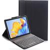 FKQLH [QWERTY Layout Tastiera Bluetooth Magnetica Staccabile con Slim Cover per Honor Pad 8 12-Pollice, Nero