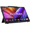 ASUS ProArt PA169CDV Display portatile Touchscreen da 15.6" pollici, IPS, 4K UHD (3840 x 2160), WACOM EMR, 100% sRGB, Color Accuracy ΔE < 2, Calman, PANTONE, USB-C, Touch a 10 punti, Dial, Nero