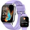 Mindimp Smart Watch per uomo e donna, fitness tracker con contatore di attività/monitoraggio del sonno, impermeabile IP68, per Android, iPhone, iOS (lavanda, 1.83)