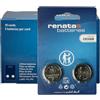 Renata CR2450N, 2450N Batteria Bottone Litio 3V (10 x Set da 2) - 20 Pile