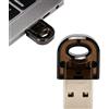Ouitble Adattatore Bluetooth versione 5.0 dongle USB wireless ad alta velocità con chip RTL8761B importato per computer, laptop, PC, ABS, metallo nero ABS, trasmissione 3 Mbps