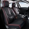 Coverado Coprisedili anteriori, coprisedili per auto, sedili anteriori, in nappa, coprisedili impermeabili con supporto lombare, universali, adatti per la maggior parte delle auto, SUV, camion