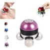 Carroterr Mini massaggiatore portatile, massaggiatore vibrante portatile, vibrazione ricaricabile e regolabile con impugnatura comoda, per alleviare il dolore di mani, testa, collo, schiena, gambe, braccia, per