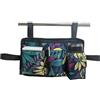 YELAIYEHAO Borsa per camminatori, multi tasche, pieghevole, con portabicchieri, borsa per il trasporto a mani libere, per camminatori universali, organizer di grande capacità (foglie d'acero, 35 x 20