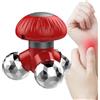 JINGLING Massaggiatori Manuali con Vibrazione Rullo Massaggiante con Design a Fungo | Massaggiatore Per La Schiena Portatile Per Collo, Spalla, Schiena, Mano, Piede, Donne, Uomini, Adulti