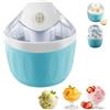 KQUBIVZ mini gelatiera portatile,gelatiera monoporzione,mini ice cream maker (C) | mini gelatiera autorefrigerante,mini macchina del gelato,per una porzione singola di gelato,yogurt congelato per cucina