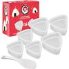 Original Cup Takonashi® - 6 Stampi per Onigiri Sushi a Triangolo - Creare Facilmente Piatti di Sushi - Kit e Accessori per la Cucina Giapponese - Creatore di Sushi in Giappone - OriginalCorner®