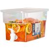 Jingyash 5L Distributore di Bevande per Frigorifero con Rubinetto, Brocca per Acqua da Frigorifero con Coperchio, Distributore di Bevande Fredde con Coperchio per Succo Tè Freddo Cocktail Limonata