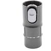 vhbw raccordo per aspirapolvere con attacco accessori 32mm compatibile con Dyson DC08 Allergy Blueturquoise - grigio