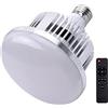 Andoer Lampadina LED 85W Lampadina 3000K-6500K Fotografia Lampadina Luminosità regolabile a risparmio energetico Supporto E27 con telecomando per studio fotografico Casa Magazzino Ufficio Hotel