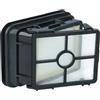 vhbw filtro compatibile con Bissell 17132, 23062, 2306, 1785F, 1785G, 23068, 1785B, 1785R, 2582N aspirapolvere - filtro HEPA nero/bianco