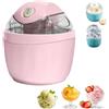 KQUBIVZ mini gelatiera portatile,gelatiera monoporzione,mini ice cream maker (A) | mini gelatiera autorefrigerante,mini macchina del gelato,per una porzione singola di gelato,yogurt congelato per cucina