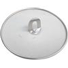 Zoegneer Paraschizzi in acciaio inox per padella, anti grasso, paraspruzzi per utensili da cucina, padella paraschizzi (33 cm)