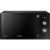 Samsung Microonde con grill, 23 l, 800 W, MG23K3614AK/E1 | Interno in ceramica smaltata facile da pulire, superficie antiaderente, sistema di tripla distribuzione TDS, grill