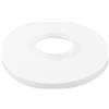 TOPBATHY Base Copriventilatore per Ventilatore da Pavimento in Plastica Bianca | Compatibile Ventilatore a Piantana, Foro Interno 4cm, Design Moderno, Manutenzione Semplice