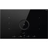 Elica PRONTA CONSEGNA - Elica Piano cottura a induzione con cappa aspirante integrata NIKOLATESLA SWITCH GLOW BL/A/83 PRF0183880 in vetro nero da 83 cm