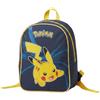 mybagstory | Zaino per bambini | Pokémon | Blu Giallo 32 cm | Formato compatto di 32,5 x 12 x 26 cm ideale per la scuola materna con molteplici scomparti e spallacci ultra confortevoli
