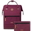 CABAIA Zaino Donna Adventurer Marrone - Laptop - Impermeabile | Bagaglio a mano · Grande apertura · Tasche MOLLE intercambiabili · Vegan · Durevole