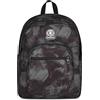 Invicta Zaino Dial, Doppio Scomparto, Tasca Porta Borraccia, Tasca Porta PC, Scuola e Tempo Libero, Brushed Black, Ragazze e Ragazzi, nero/grigio