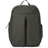 KCB Zaino piccolo Skid, design urbano e funzionale, tasche interne ed esterne organizzate, tasca nascosta di sicurezza, manici regolabili, 100% vegano, Kaki, Piccolo, Casual