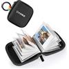 YINKECASE Yinke Pocket Photo Album per Polaroid Go Instant Camera, Portatile da Viaggio Mini Custodia Contiene Fino a 40 Foto (nero)