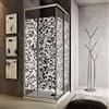 kina - RAV0030 Pellicole adesive per Vetri Rotolo Adesivo Trasparente misura 60x200 cm Lavabile Antigraffio Decorazione Box Doccia Finestre Uffici