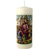 KVN Candela da tavolo con figura Gesù con i bambini circa 150 x 60 cm