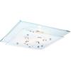 Globo 40408-2 LAMPADA A SOFFITTO METALLO CROMO, LAMPADINE ESCLUSE 2xE27 ILLU 40W, vetro