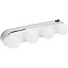 Gucagle Lampada LED per Specchio da Trucco, 4 Luci, Ventosa, Senza Fili | 4 LED a luce naturale, corpo in ABS, fissaggio a ventosa; 4 batterie AA non incluse. Per specchio, bagno e toeletta.