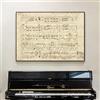 Tanyang Retro Chopin Musica Spartito Pianoforte Camera Decorazione Tela Pittura Poster Stampa Arte Wall Immagini Per Soggiorno Hotel Home Decor 60X90Cm Senza Telaio