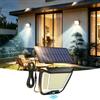 Vanranger Faretto solare a LED per esterni con 288 LED con sensore di movimento 3 modalità IP65 impermeabile a 270° per esterni