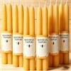 Generic 6 pezzi/12 candele tealight in cera d'api, candele in pura cera d'api, candele biologiche naturali, non profumate, senza fumo, bruciano con un tempo di combustione di circa 7-8 ore. (12 PS)