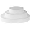 POLIAN 10 Base POLISTIROLO Tondo Tonda Altezza 5 cm : diametri 5-10-15-20-25-30-35-40-45-50 cm. Torte Cake Design Stock