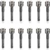 Foonary 12 ruote di ricambio compatibili con accendini Clipper, 4,3 x 1 cm, ricambio per accendino, meccanismo di accensione cilindrico, ricambio per metallo